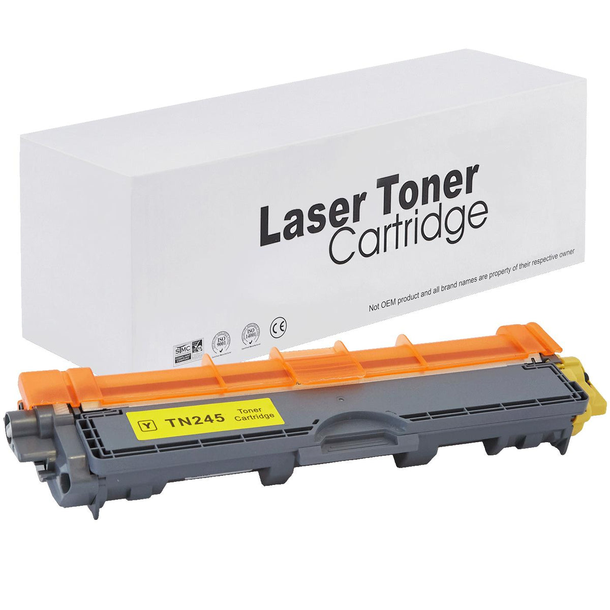 Kompatibel für Brother TN-241Y,TN-245Y Toner-Kit gelb, 2.200 Seiten