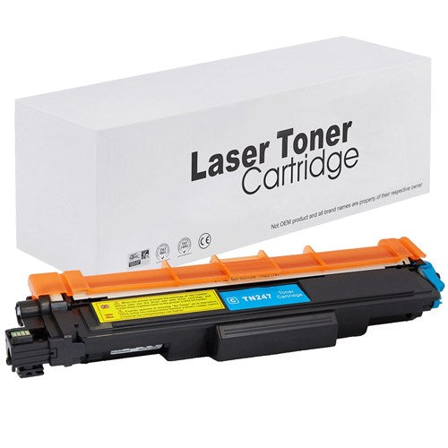 Kompatibel für Brother TN-247C Toner-Kit cyan, 2.300 Seiten
