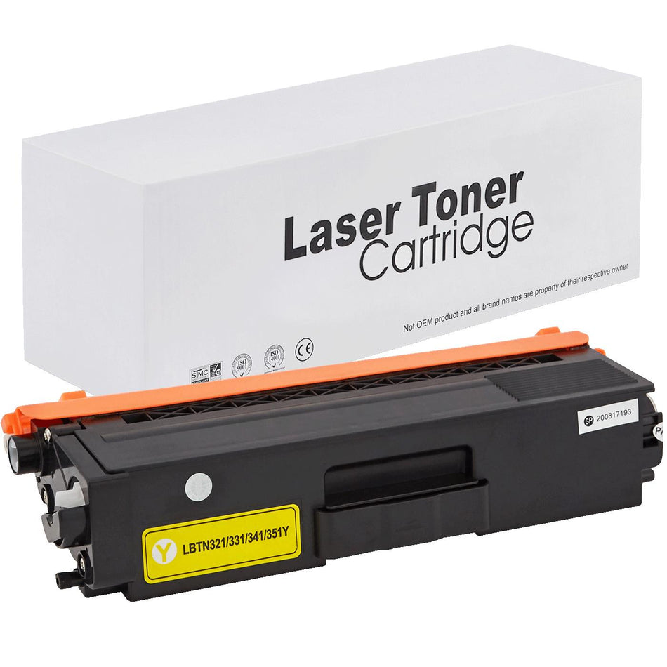 Kompatibel für Brother TN-321Y Toner-Kit gelb, 1.500 Seiten