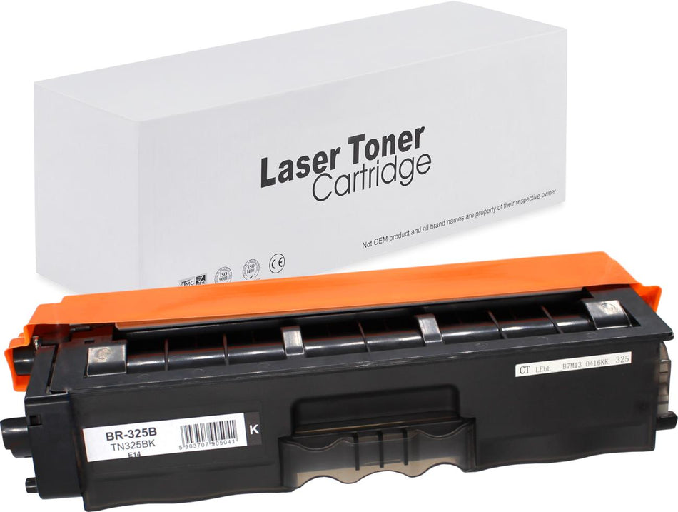 Kompatibel für Brother TN-325BK Toner schwarz, 4.000 Seiten
