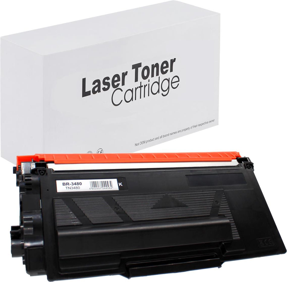 Kompatibel für Brother TN-3480 Toner-Kit, 8.000 Seiten
