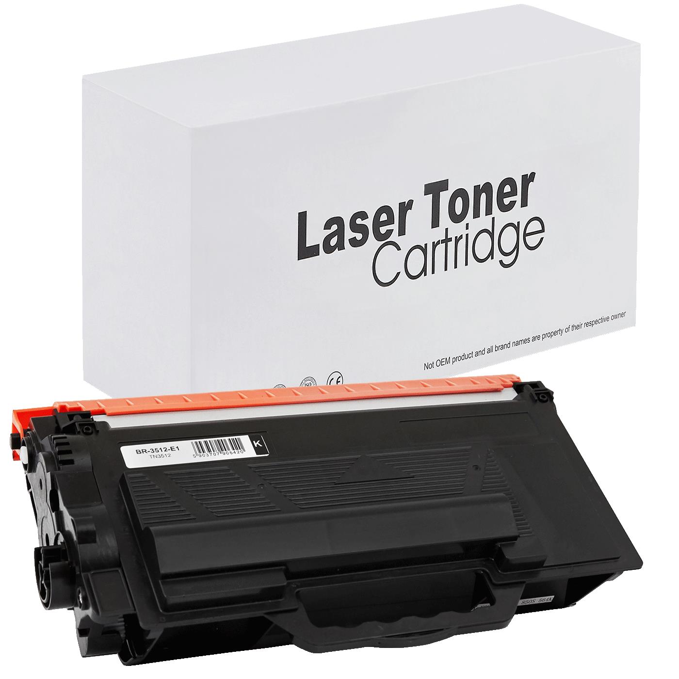 Kompatibel für Brother TN-3512 Toner-Kit, 12.000 Seiten