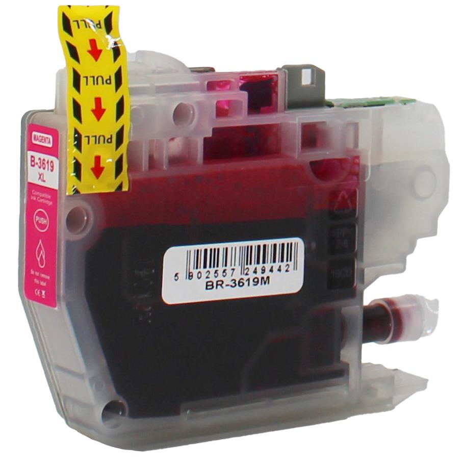 Kompatibel für Brother LC-3619XLM Tintenpatrone magenta, Inhalt 18 ml