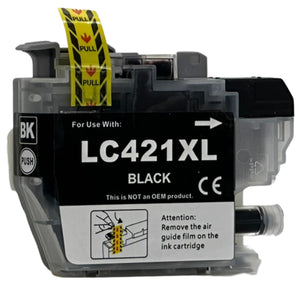 Kompatibel zu Brother LC-421XL Tintenpatrone schwarz