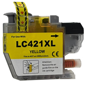 Kompatibel zu Brother LC-421XL Tintenpatrone gelb