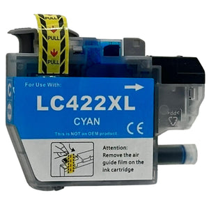 Kompatibel zu Brother LC-422XL Tintenpatrone cyan
