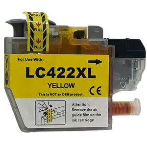 Kompatibel zu Brother LC-422XL Tintenpatrone gelb