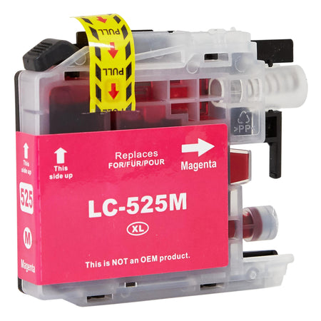 Kompatibel für Brother LC-525XLM Tintenpatrone magenta, Inhalt 15 ml