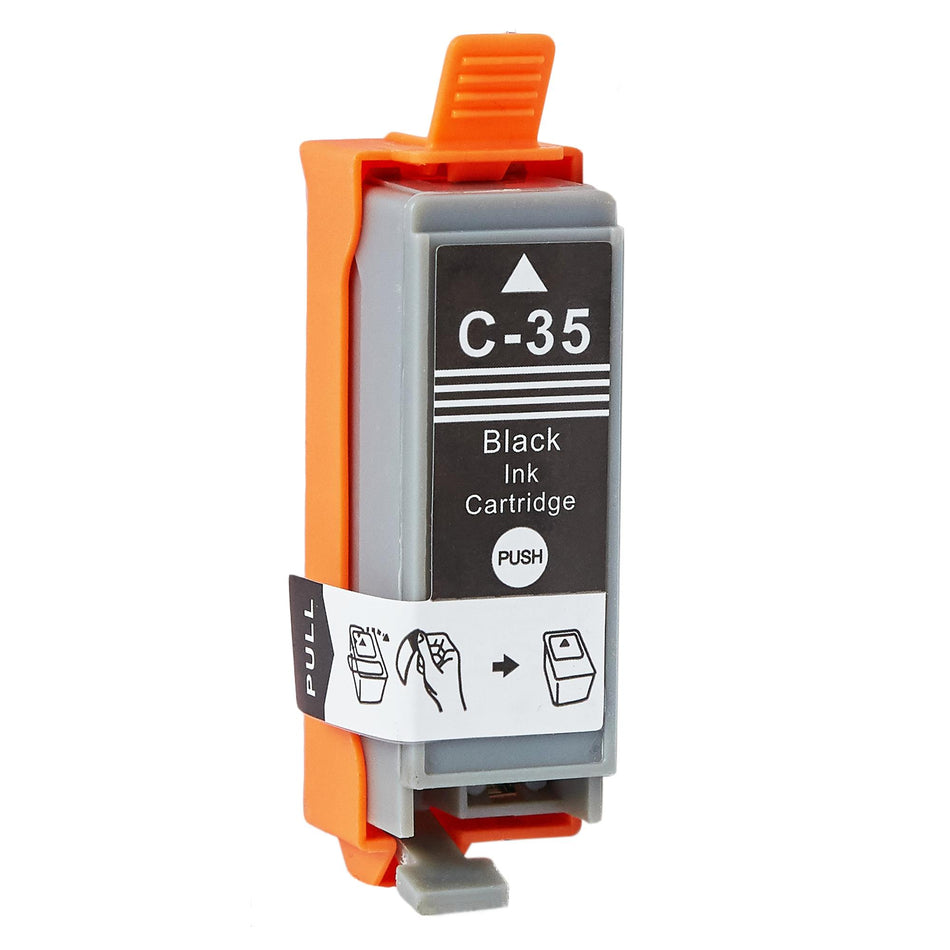 Kompatibel für Canon 1509B001 / PGI-35 BK Tintenpatrone schwarz, Inhalt 5 ml