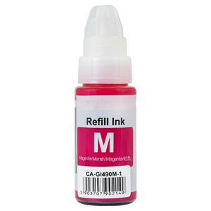 Kompatibel zu Canon GI-490 M / 0665C001 Tintenflasche magenta · Inhalt 70 ml