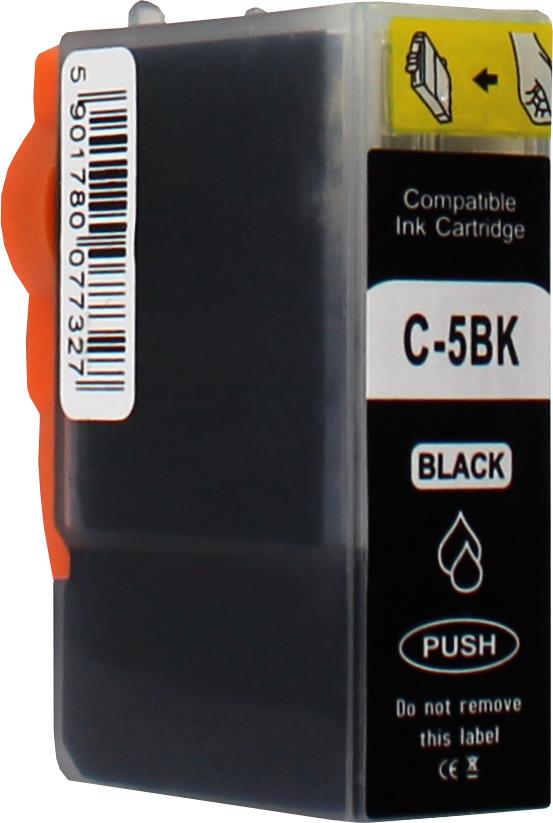Kompatibel für Canon 0628B001 / PGI-5 BK Tintenpatrone schwarz pigmentiert, Inhalt 28 ml