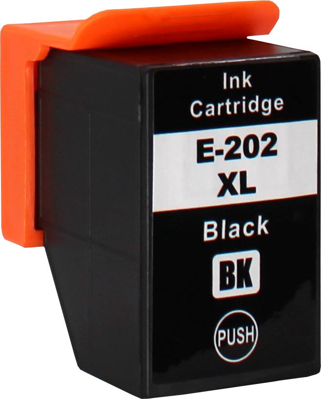Kompatibel für Epson C13T02G14010 / 202XL Tintenpatrone schwarz, Inhalt 20 ml