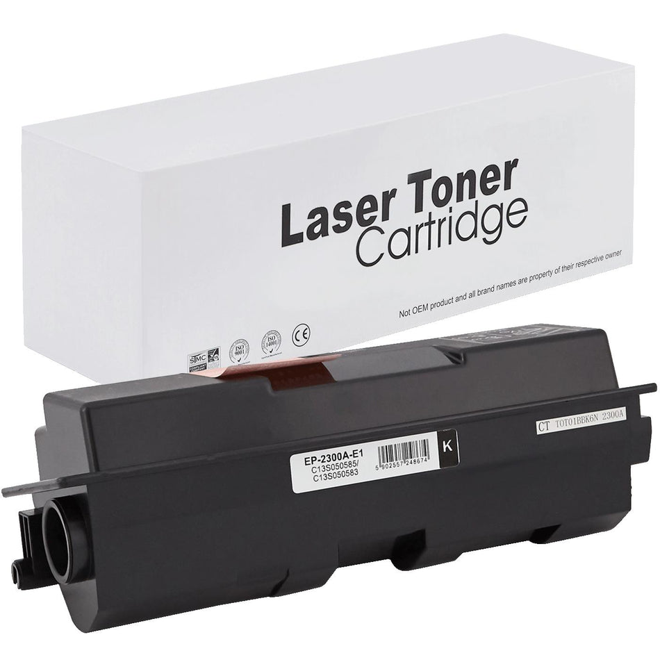 Kompatibel für Epson C13S050583 / 0583,C13S050585 / 0585 Tonerkartusche schwarz, 3.000 Seiten