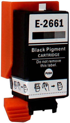 Kompatibel zu Epson 266 Tintenpatrone schwarz