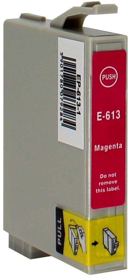 Kompatibel für Epson C13T06134010 / T0613 Tintenpatrone magenta, Inhalt 17 ml