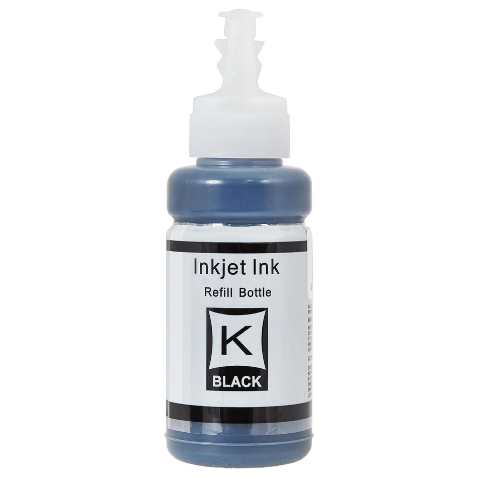 Kompatibel für Epson C13T66414A / T6641 Tintenflasche schwarz, Inhalt 70 ml