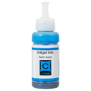 Kompatibel zu Epson T6642 / C13T66424A Tintenflasche cyan · Inhalt 70 ml