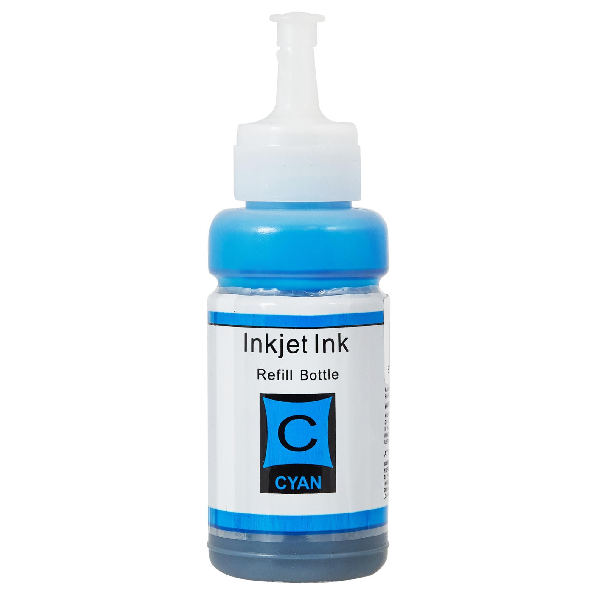 Kompatibel für Epson C13T66424A / T6642 Tintenflasche cyan, Inhalt 70 ml