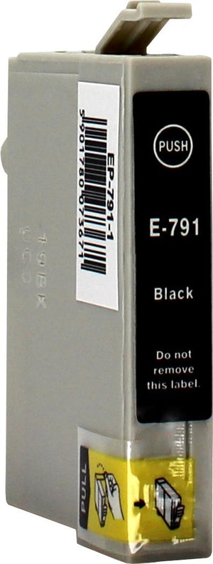 Kompatibel zu Epson T0791 Tintenpatrone schwarz