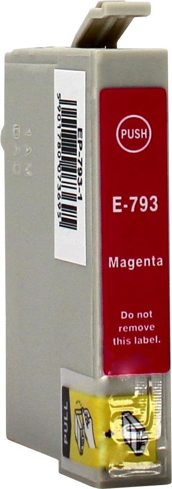 Kompatibel für Epson C13T07934010 / T0793 Tintenpatrone magenta, Inhalt 18 ml