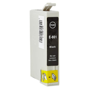 Kompatibel zu Epson T0801XL Tintenpatrone schwarz