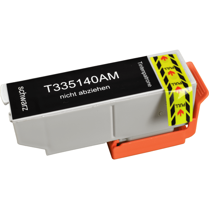 Kompatibel für Epson C13T33514010 / 33XL Tintenpatrone schwarz, Inhalt 22 ml
