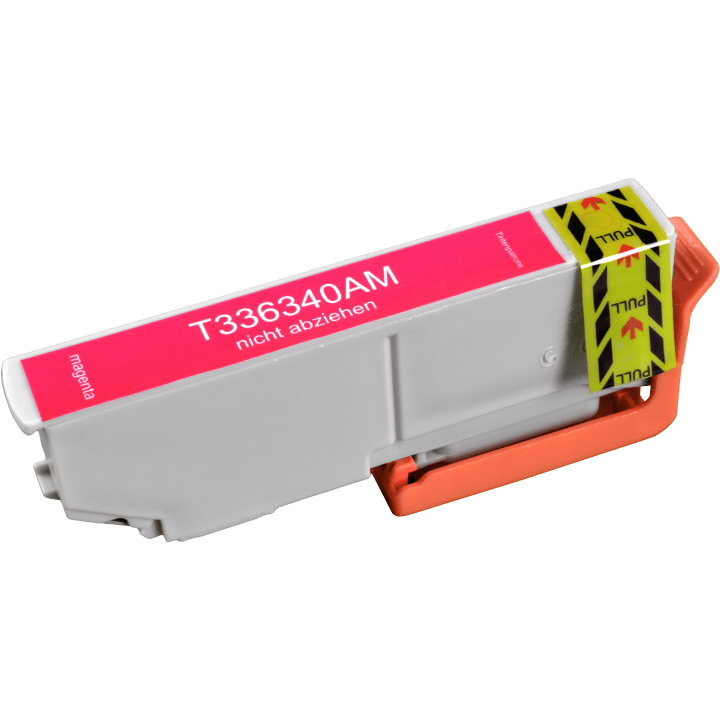 Kompatibel für Epson C13T33634010 / 33XL Tintenpatrone magenta, Inhalt 13 ml