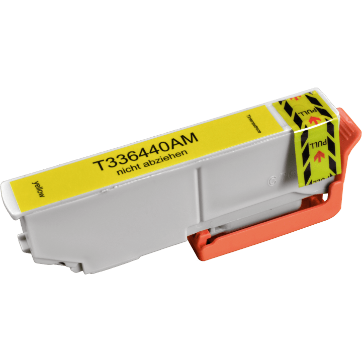 Kompatibel für Epson C13T33644010 / 33XL Tintenpatrone gelb, Inhalt 13 ml