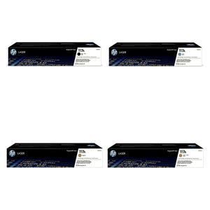 Original HP 117A Toner 4er-Set Bk,C,M,Y