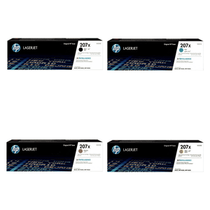 Original HP 207X Toner 4er-Set Bk,C,M,Y