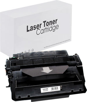 Kompatibel zu HP 55X / CE255X XL Toner schwarz · 12.500 Seiten