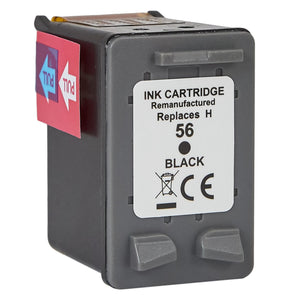 Kompatibel zu HP 56 Tintenpatrone schwarz