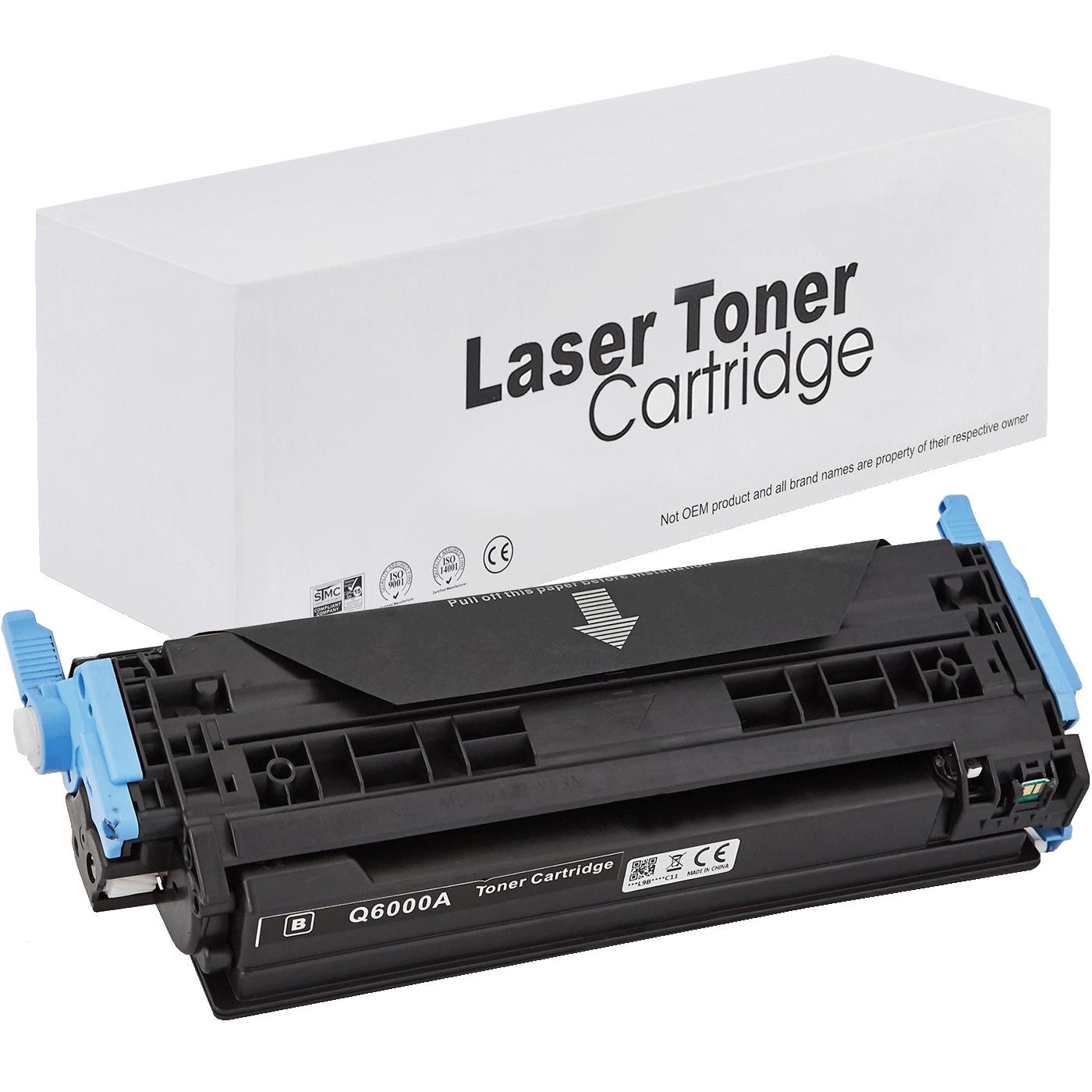 Kompatibel für HP Q6000A / 124A Tonerkartusche schwarz, 2.500 Seiten