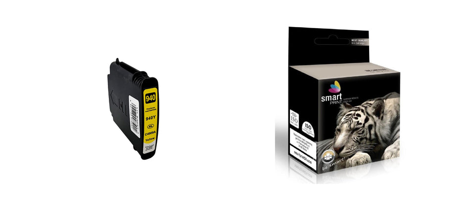 Kompatibel für HP C4909AE / 940XL Tintenpatrone gelb, Inhalt 28 ml