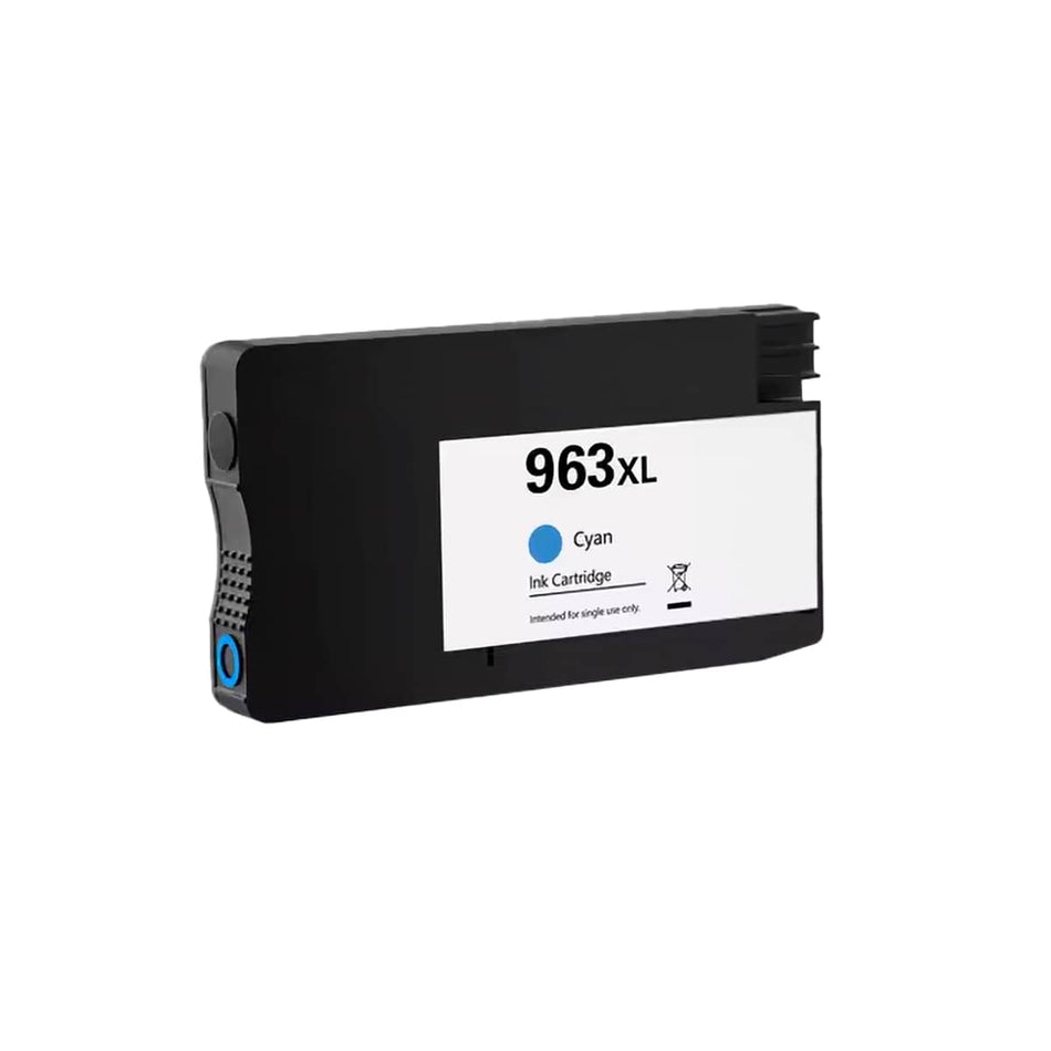 Kompatibel für HP 3JA27AE / 963XL Tintenpatrone cyan, Inhalt 25 ml