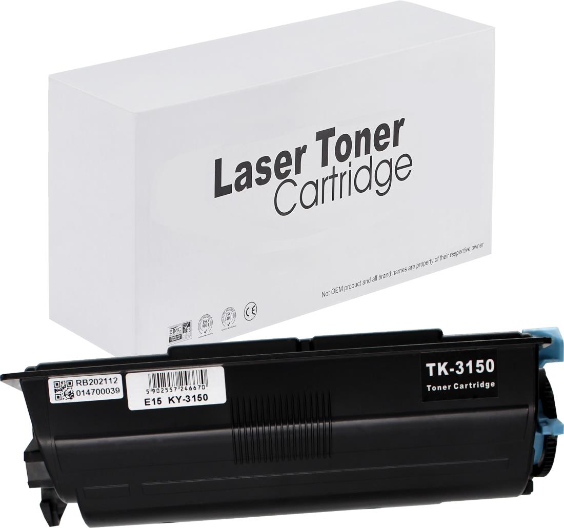 Kompatibel für Kyocera 1T02NX0NL0 / TK-3150 Toner-Kit, 14.500 Seiten