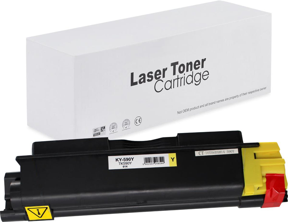 Kompatibel für Kyocera 1T02KVANL0 / TK-590 Y Toner-Kit gelb, 5.000 Seiten