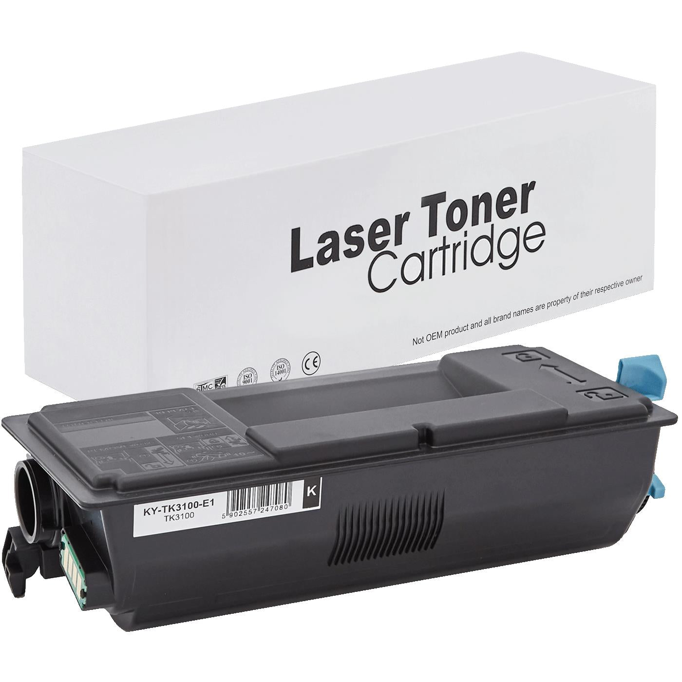 Kompatibel für Kyocera 1T02MS0NL0 / TK-3100 Toner-Kit, 12.500 Seiten