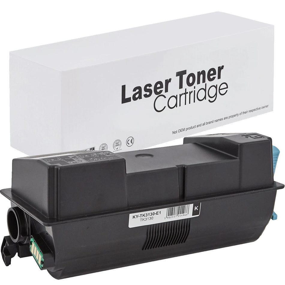 Kompatibel für Kyocera 1T02LV0NL0 / TK-3130 Toner-Kit, 25.000 Seiten