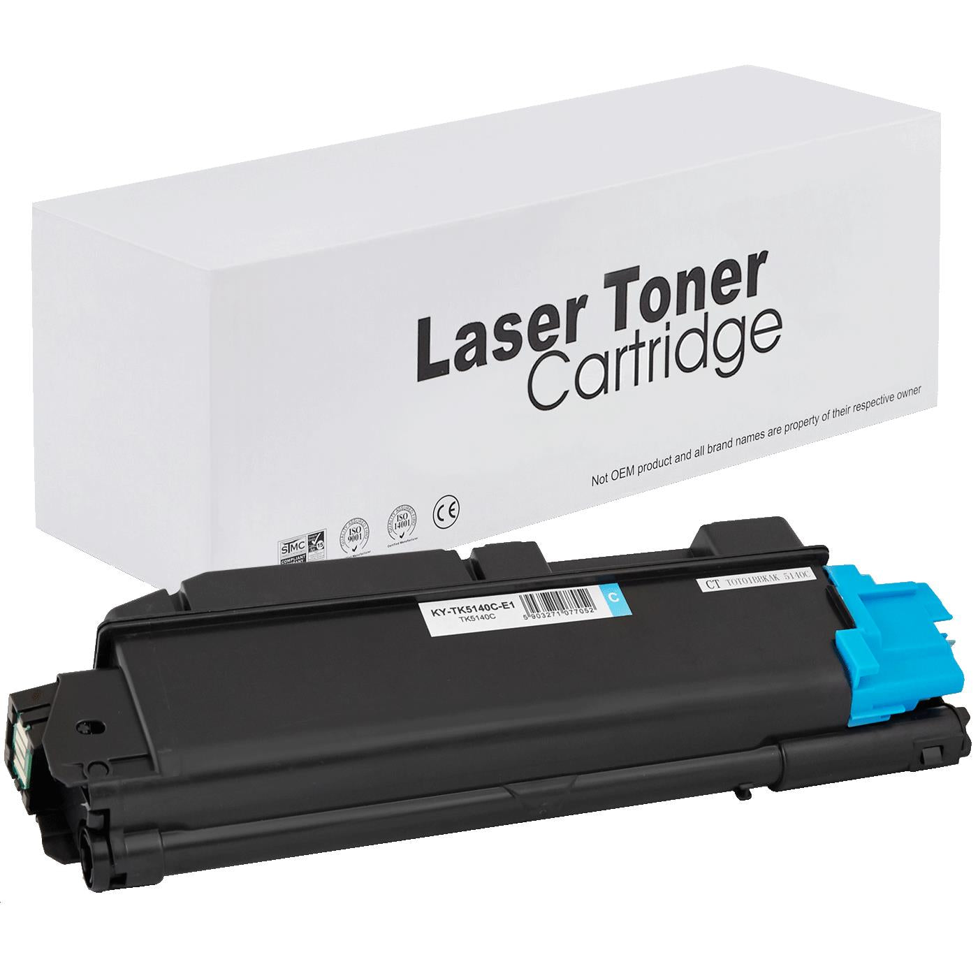 Kompatibel für Kyocera 1T02NRCNL0 / TK-5140 C Toner-Kit cyan, 5.000 Seiten