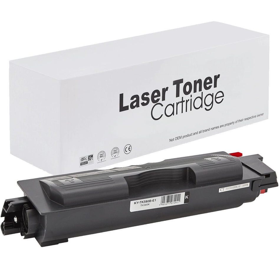 Kompatibel für Kyocera 1T02KT0NL0 / TK-580 K Toner schwarz, 3.500 Seiten