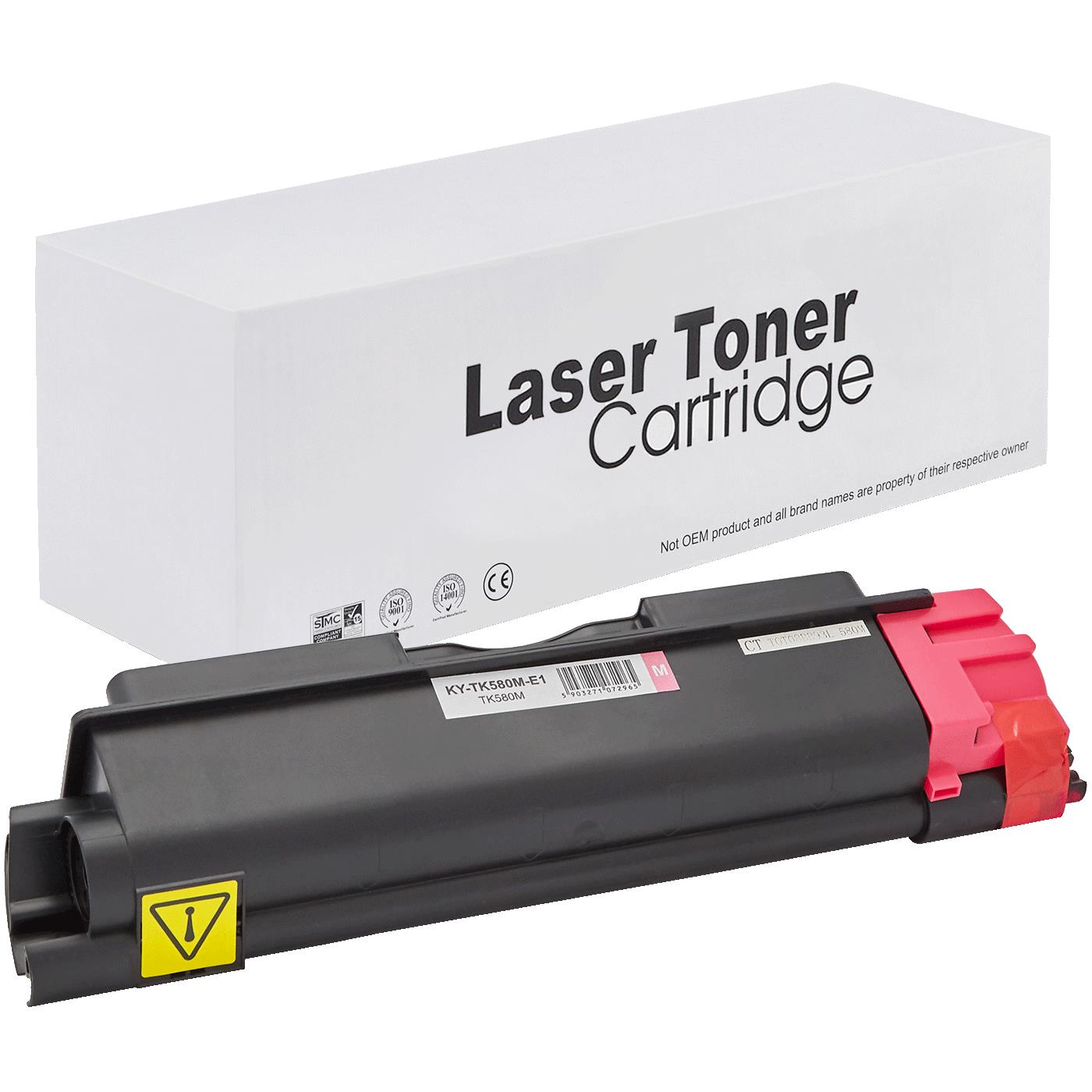 Kompatibel für Kyocera 1T02KTBNL0 / TK-580 M Toner magenta, 2.800 Seiten