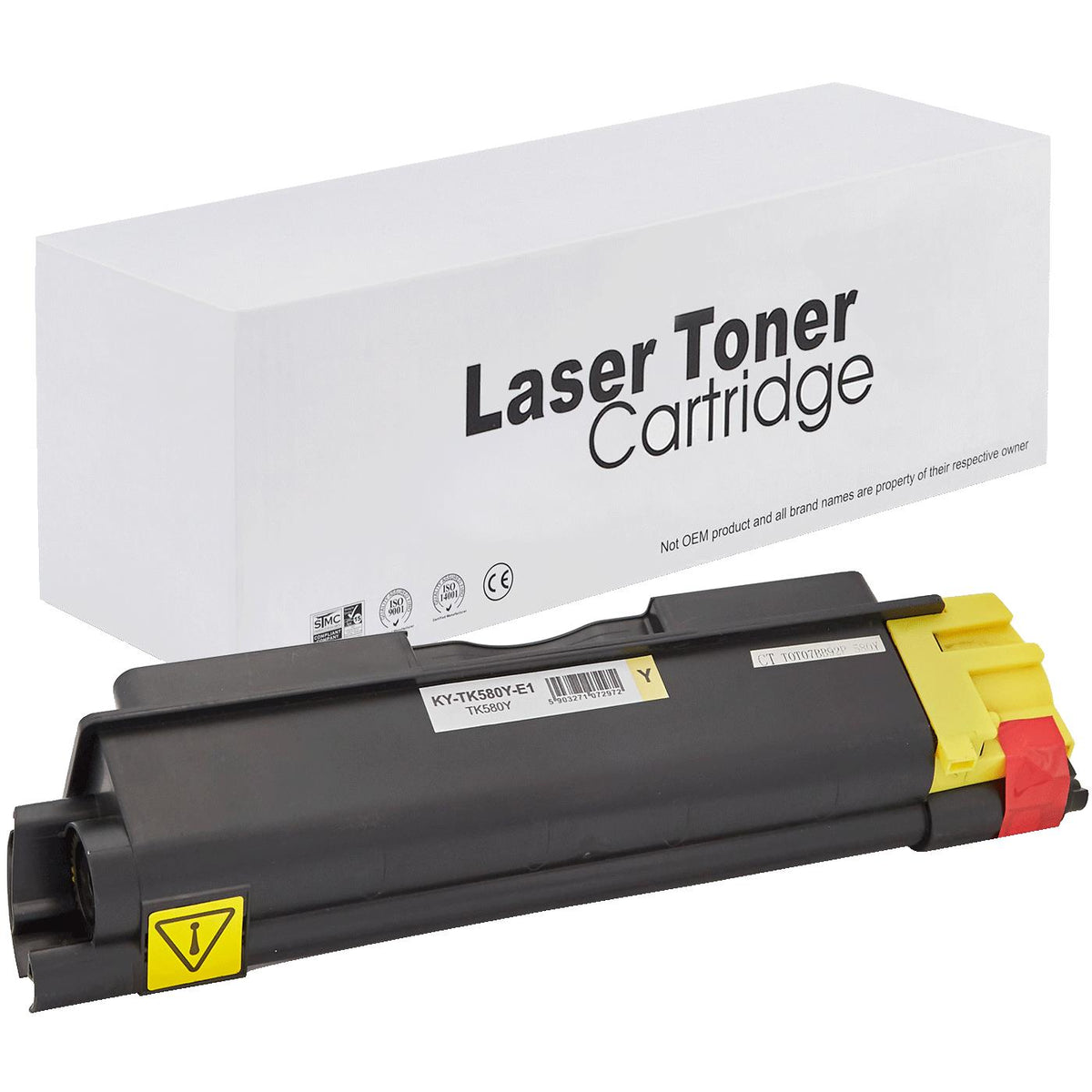Kompatibel für Kyocera 1T02KTANL0 / TK-580 Y Toner gelb, 2.800 Seiten