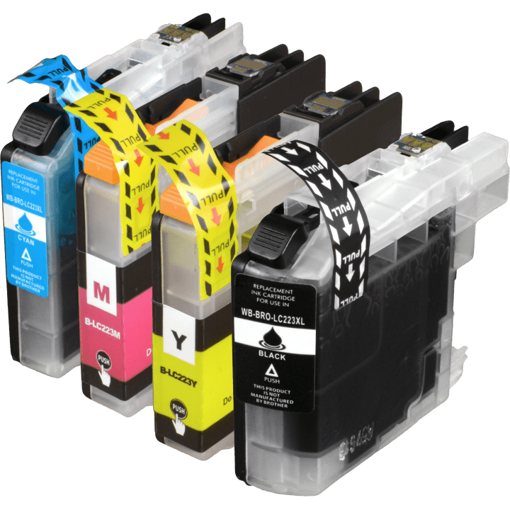 4 Tintenpatronen kompatibel zu Brother LC-426XL