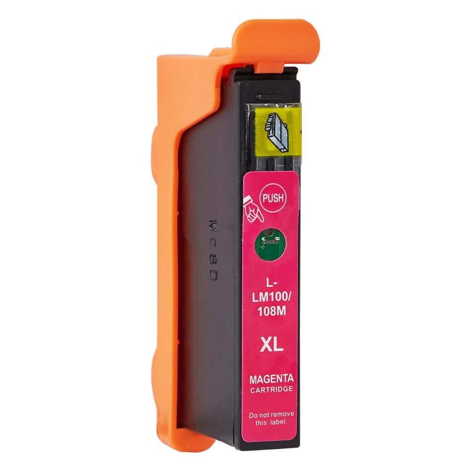 Kompatibel für Lexmark 14N1070E / 100XL Tintenpatrone magenta, Inhalt 12 ml
