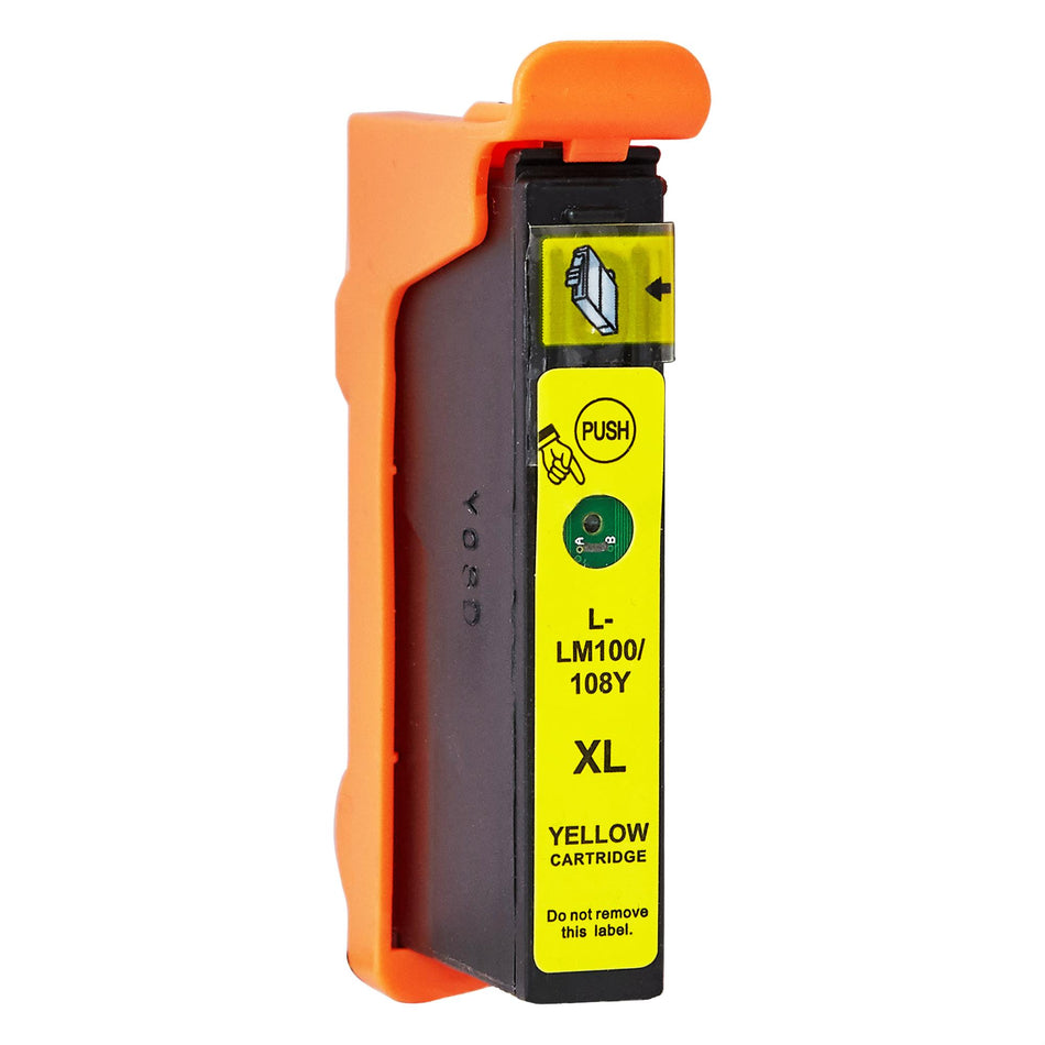 Kompatibel für Lexmark 14N1071E / 100XL Tintenpatrone gelb, Inhalt 12 ml