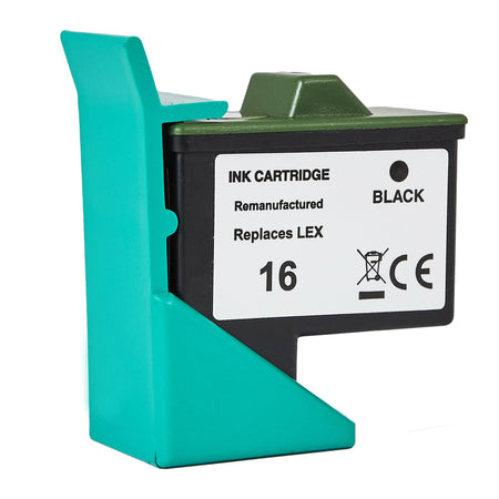 Kompatibel für Lexmark 10N0016E / 16 Druckkopfpatrone schwarz, Inhalt 15 ml