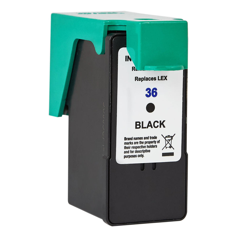 Kompatibel für Lexmark 18C2170E / 36XL Druckkopfpatrone schwarz, Inhalt 25 ml