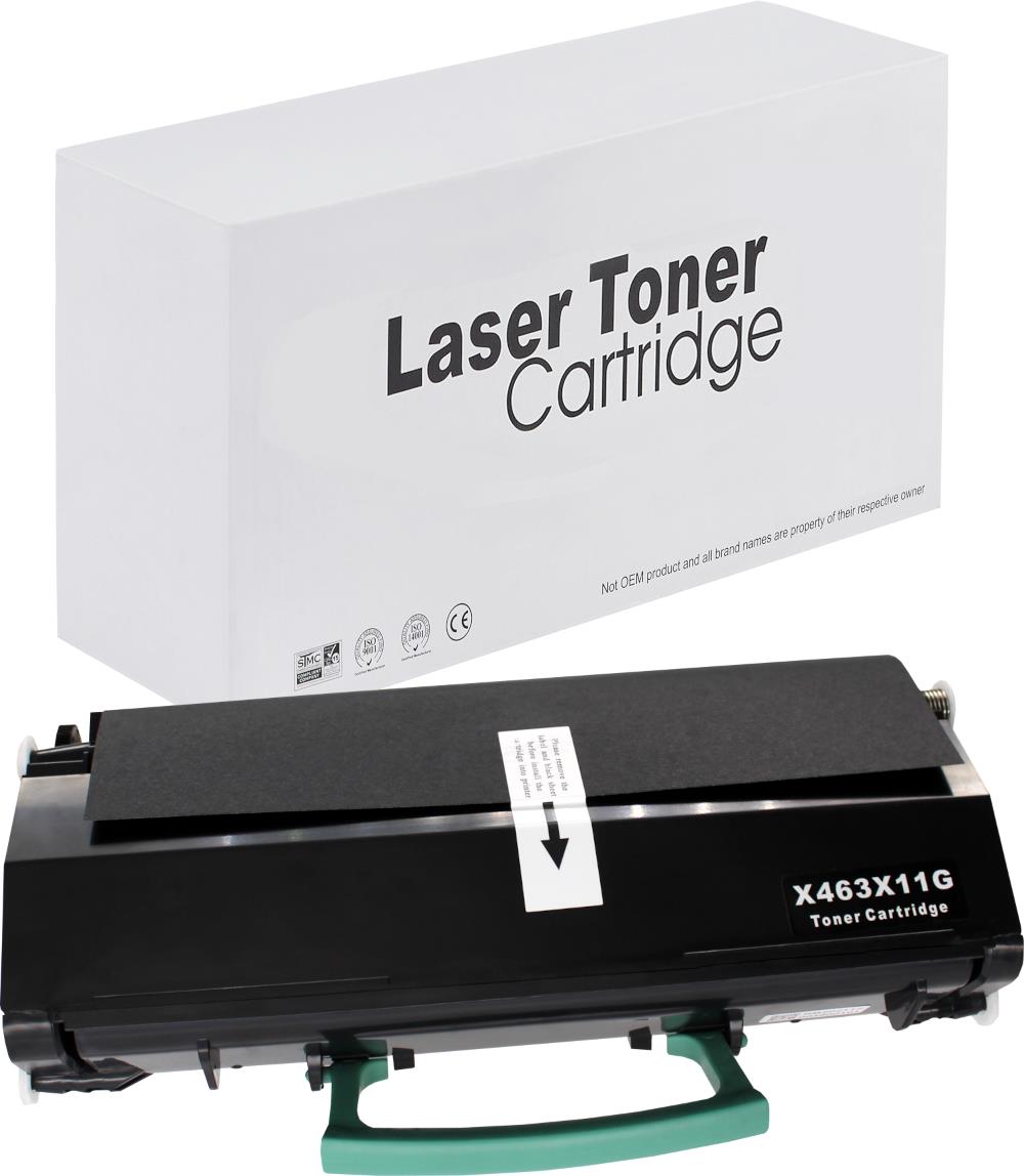 Kompatibel für Lexmark X463X11G,X463X31G Toner schwarz, 15.000 Seiten