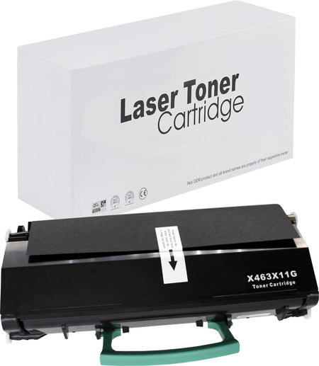 Kompatibel für Lexmark X463X11G,X463X31G Toner schwarz, 15.000 Seiten